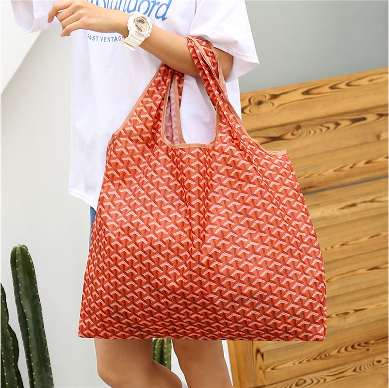 Ultra Strong Foldable Shopping Bag – 33lbs Capacity, Waterproof & Reusable