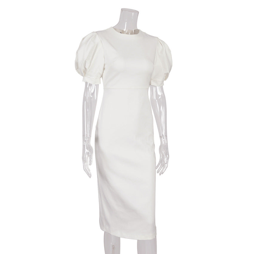 Sexy Short Sleeves Sheath Dresses