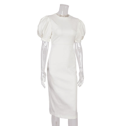 Sexy Short Sleeves Sheath Dresses