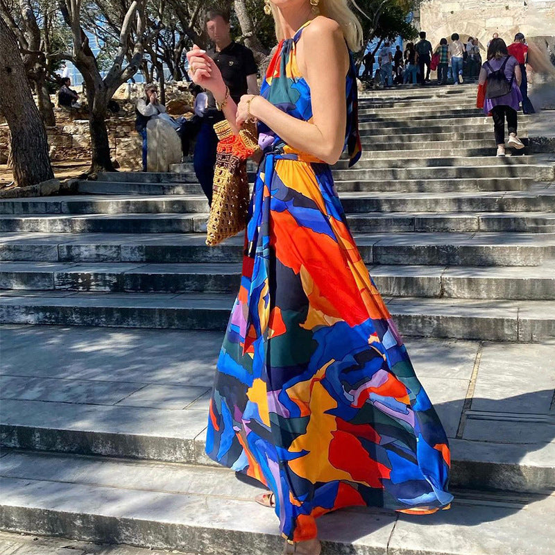 Summer Halter Bohemia Long Dresses