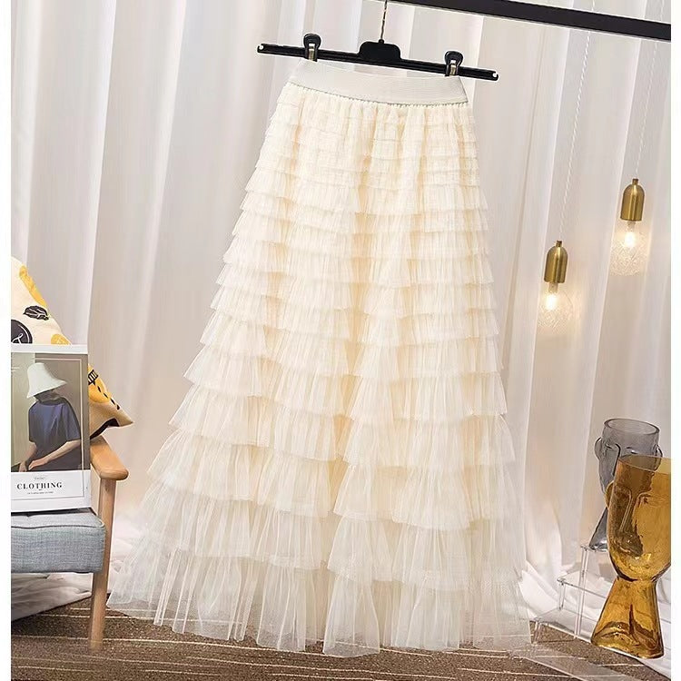 Fashion Fairy High Waist Women Long Skirts
