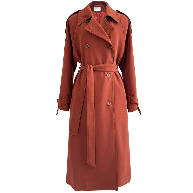 Fashion Loose Long Trench Coats for Women