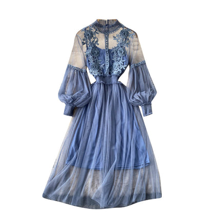 Fashion 3d Flowers Two Pieces Fairy Dresses