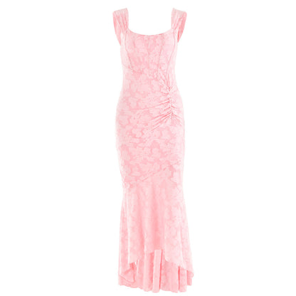Sexy Luxury Straps Mermaid Long Party Dresses