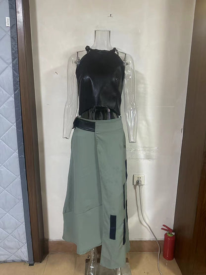 Fashion Halter Tops and Skirts for Women