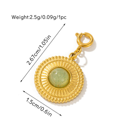 Designed Fashion Square Round Shaped Pendant & Chains an for Women