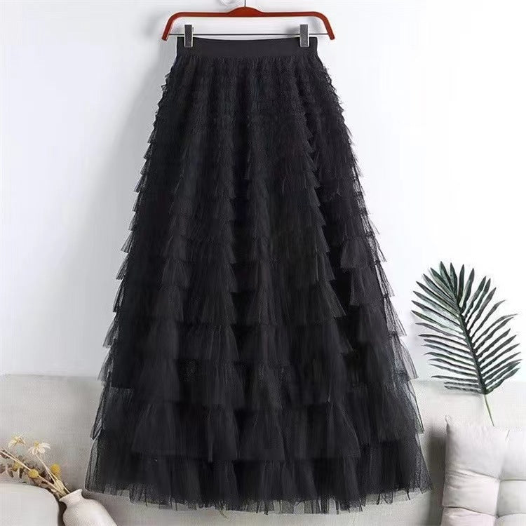 Fashion Fairy High Waist Women Long Skirts
