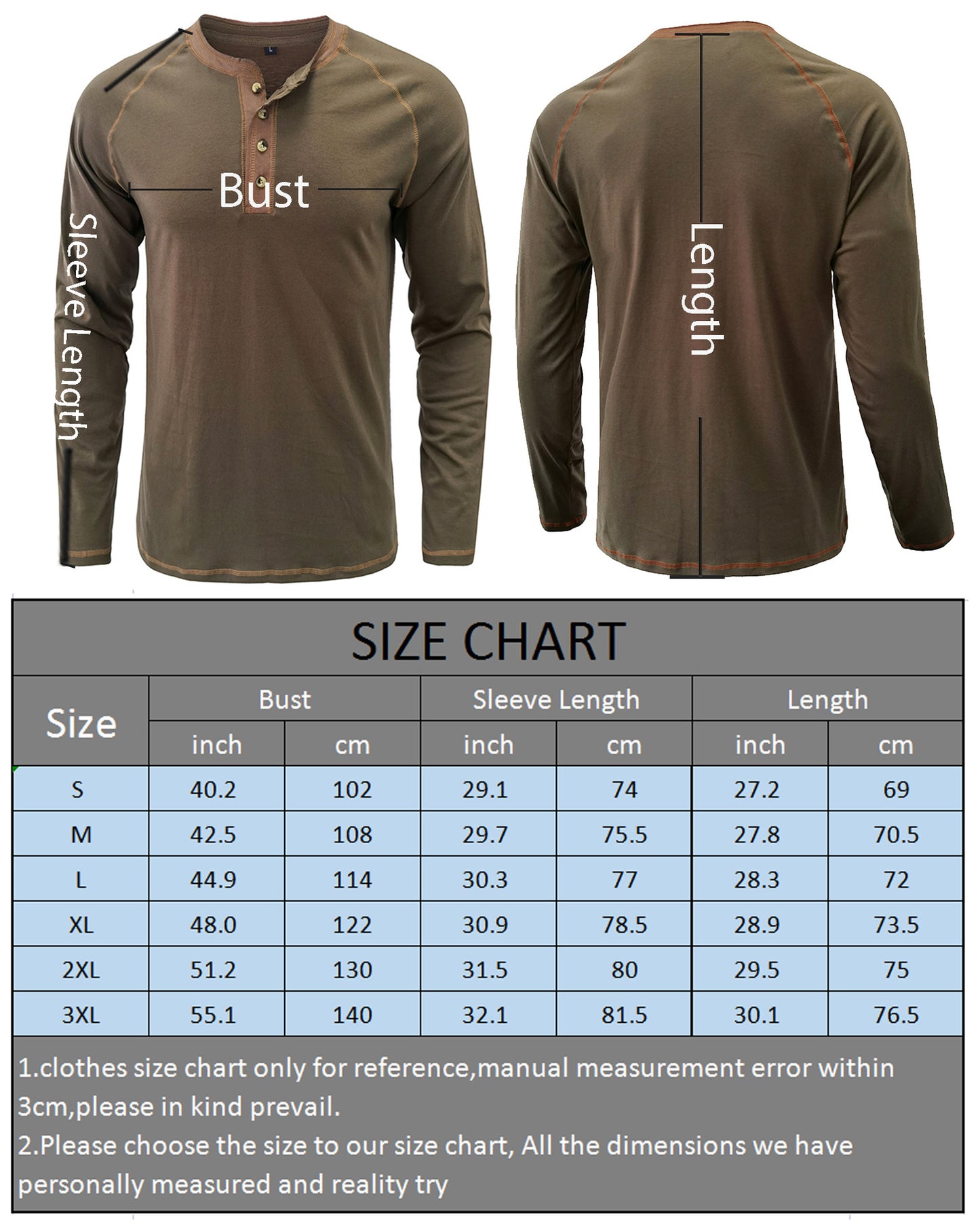 Casual Outdoor Long Sleeves Basic Shirts for Men