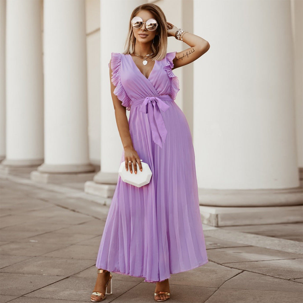 Fashion Chiffon Summer Long  Beach Dresses