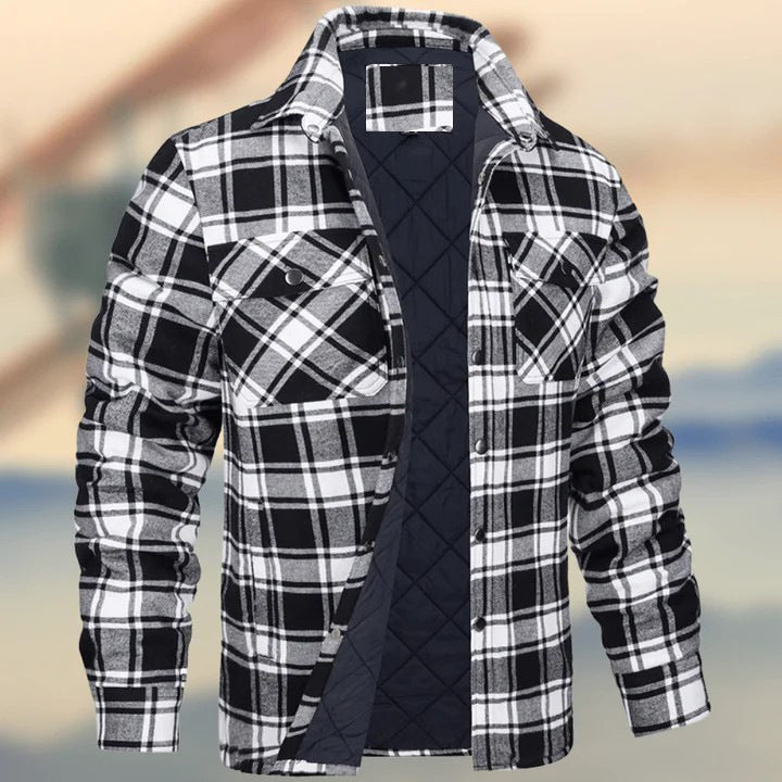 Casual Long Sleeves Thicken Jacket Coats for Men