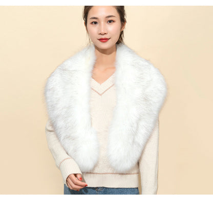 Fashion Artificial fox Fur Scarves for Women