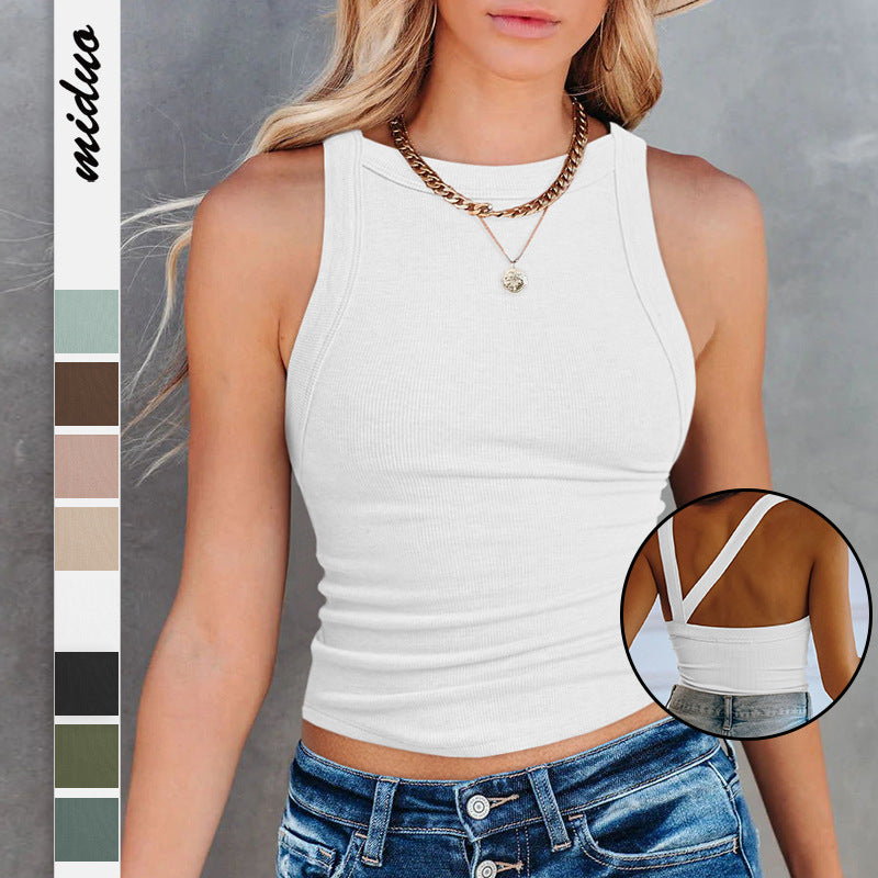 Sexy Fashion Backless Women Tank Tops