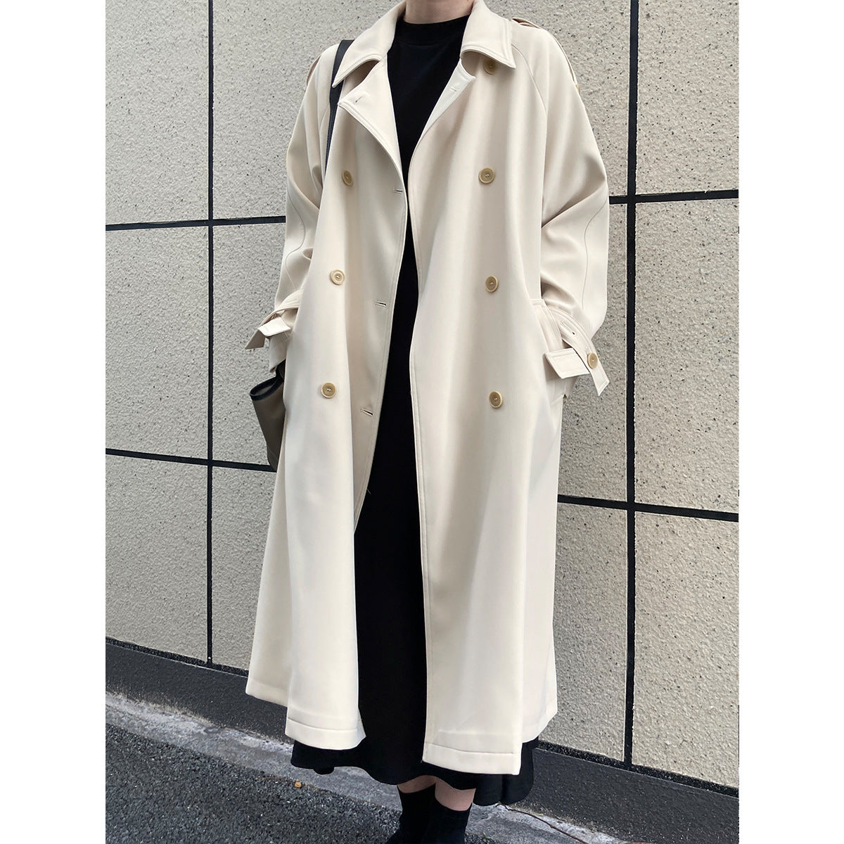 Fashion Loose Long Trench Coats for Women