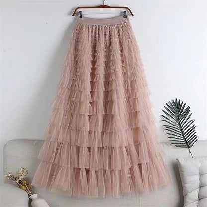 Fashion Fairy High Waist Women Long Skirts