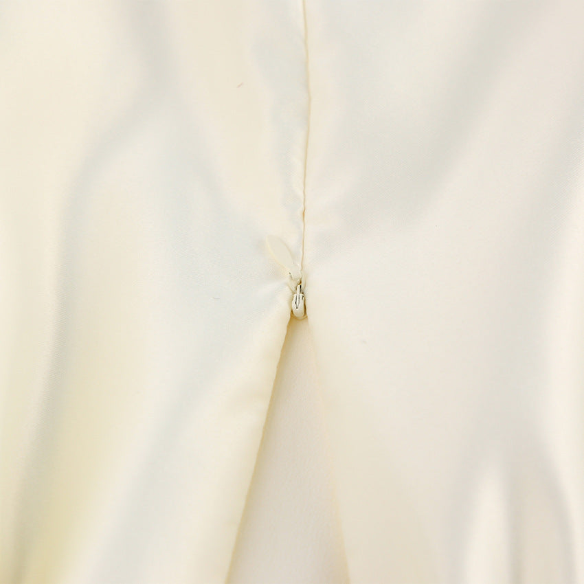 Lovely Satin Princess Mini Dresses for Women