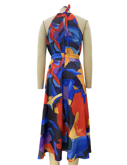 Summer Halter Bohemia Long Dresses