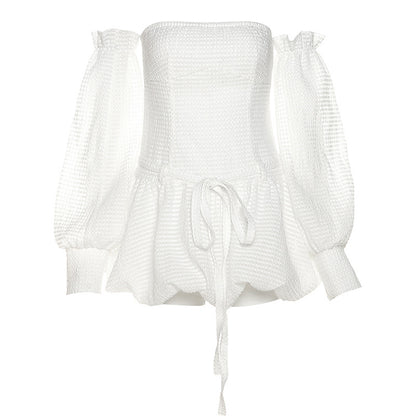 Sexy Off The Shoulder Strapless Mini Dresses