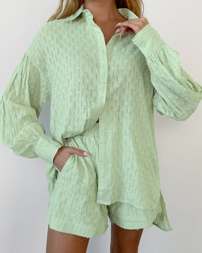 Designed Shirts & Shorts Two Pieces Suits for Women