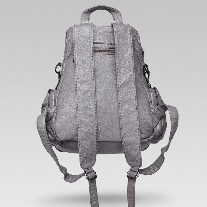 Fashion Rivet Large Storage PU Backpacks