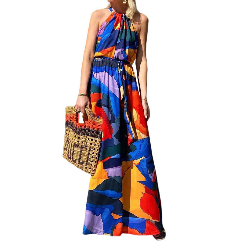 Summer Halter Bohemia Long Dresses