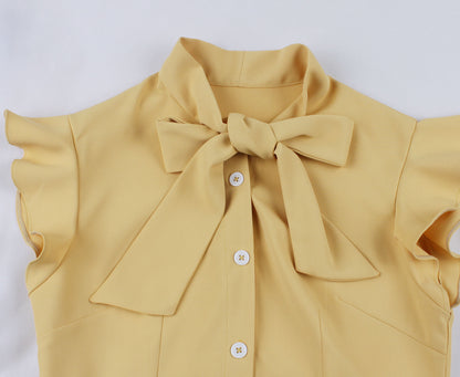 Vintage Ruffled Women Dresses