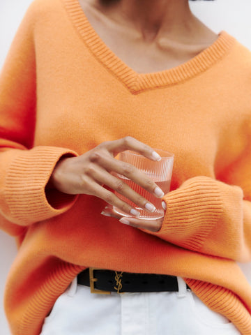 Casual V Neck Long Sleeves Sweaters for Women