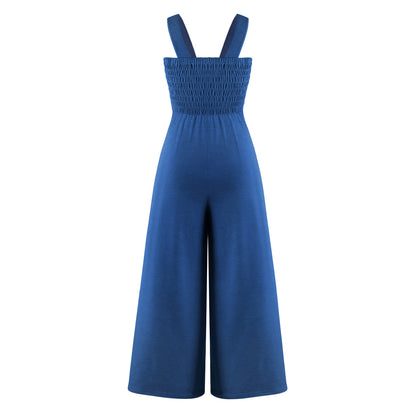 Casual Summer Wide Legs Jumpsuits for Women