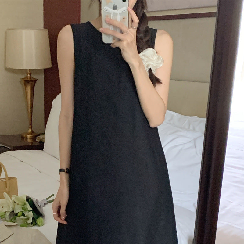 Casual Sleeveless Long Linen Dresses
