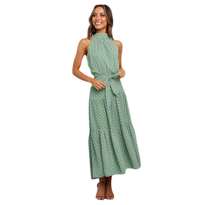 Casual Halter Summer Long Dresses
