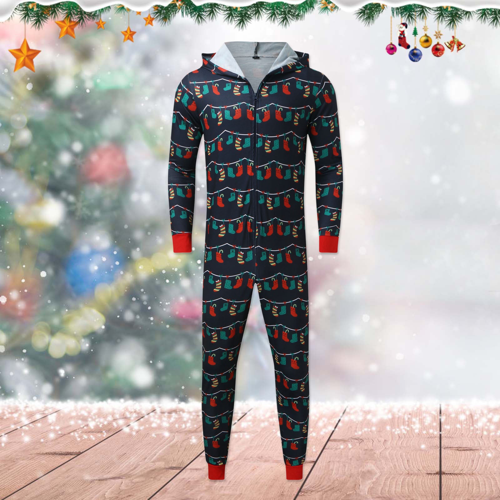 Fashion Adult and Kids Christmas Suits