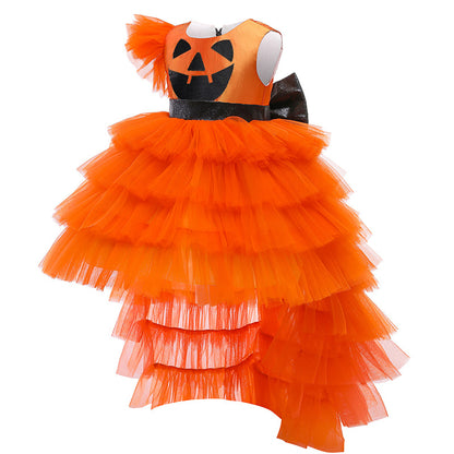Halloween Tulle Cake Style Girls Princess Cosplay Dresses