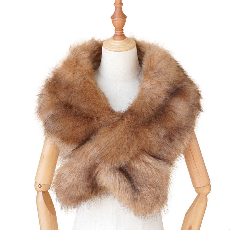 Fashion Artificial fox Fur Scarves for Women
