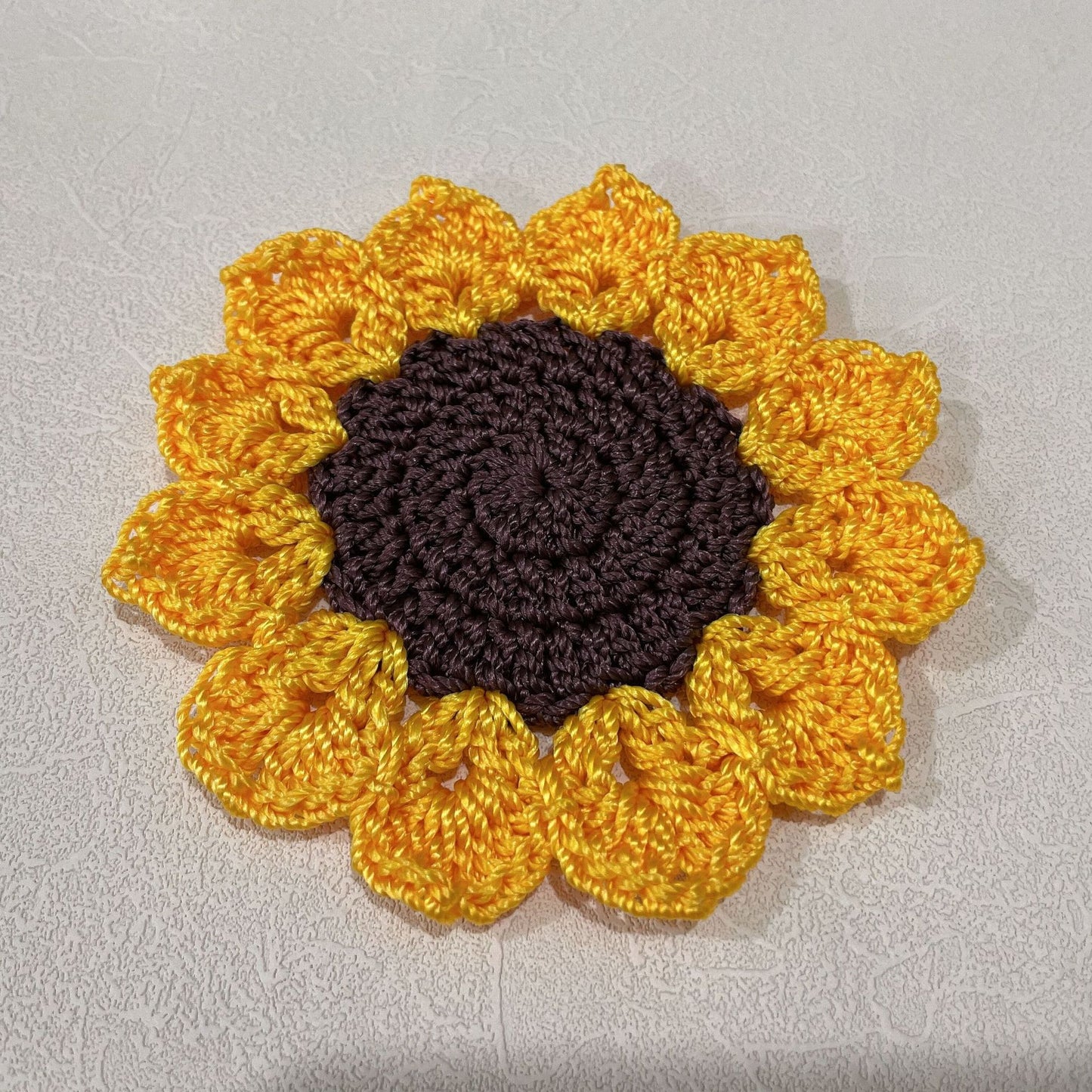 Designed Crochet Turtle Ornament Coasters