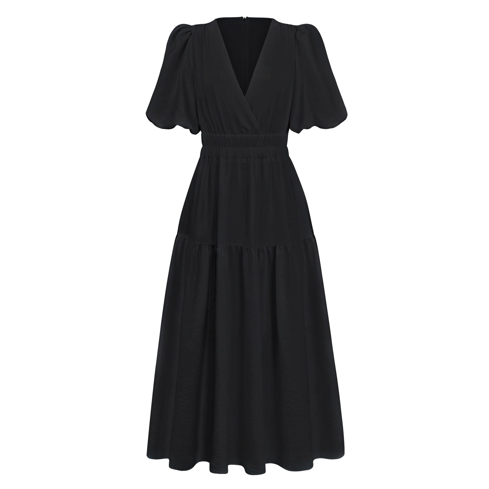 Fashion V Neck Summer Long Dresses for Women