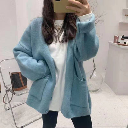 Casual Women Knitted Cardigan Sweaters