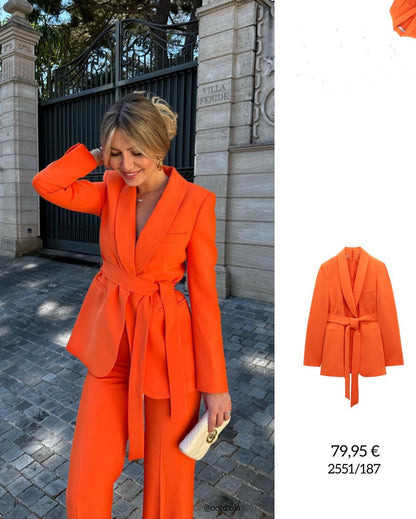 Fashion Women Blazers and Pants Suits
