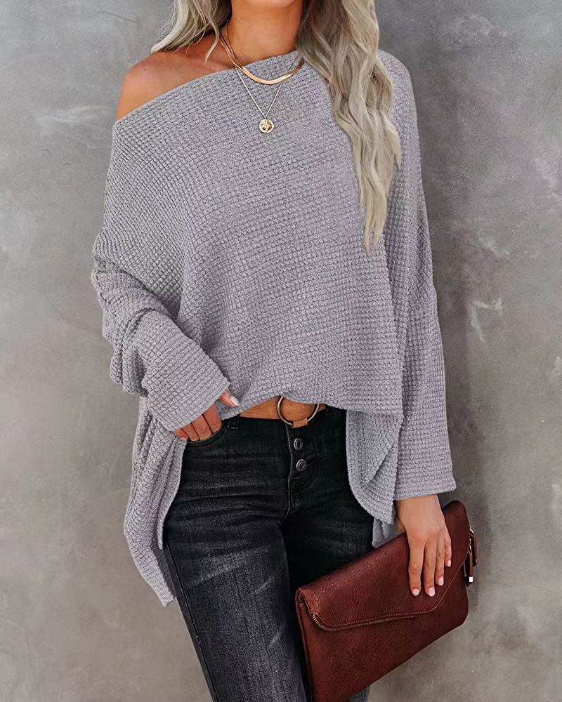 Casual Women Knitted Tops