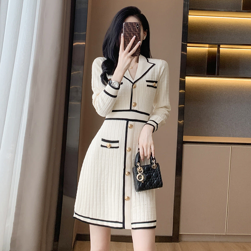Sexy A Line Knitted Dresses for Women