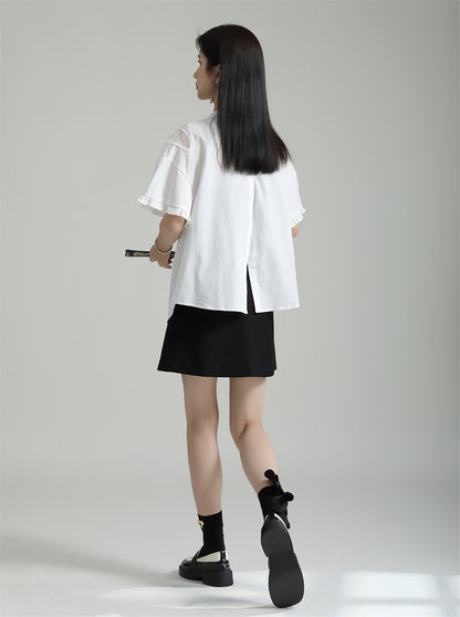 Designed Butterfly Double Sides Summer Shirts