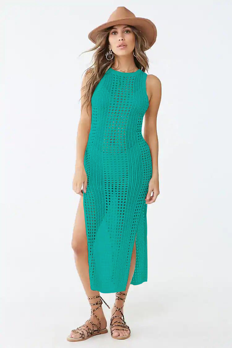 Summer Knitted Long Beach Dresses