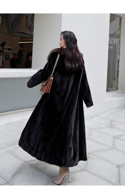 Luxurious Faux Fur Long Winter Overcoats for Women