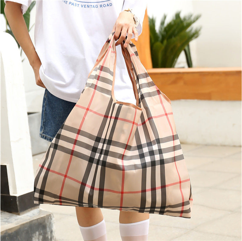 Large Capacity Foldable Reusable Waterproof Shopping Bag