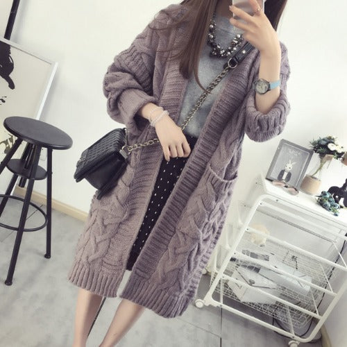 Casual Women Cardigan Knitted Wear
