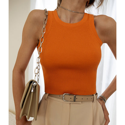 Sexy Summer Short Knitted Tank Tops