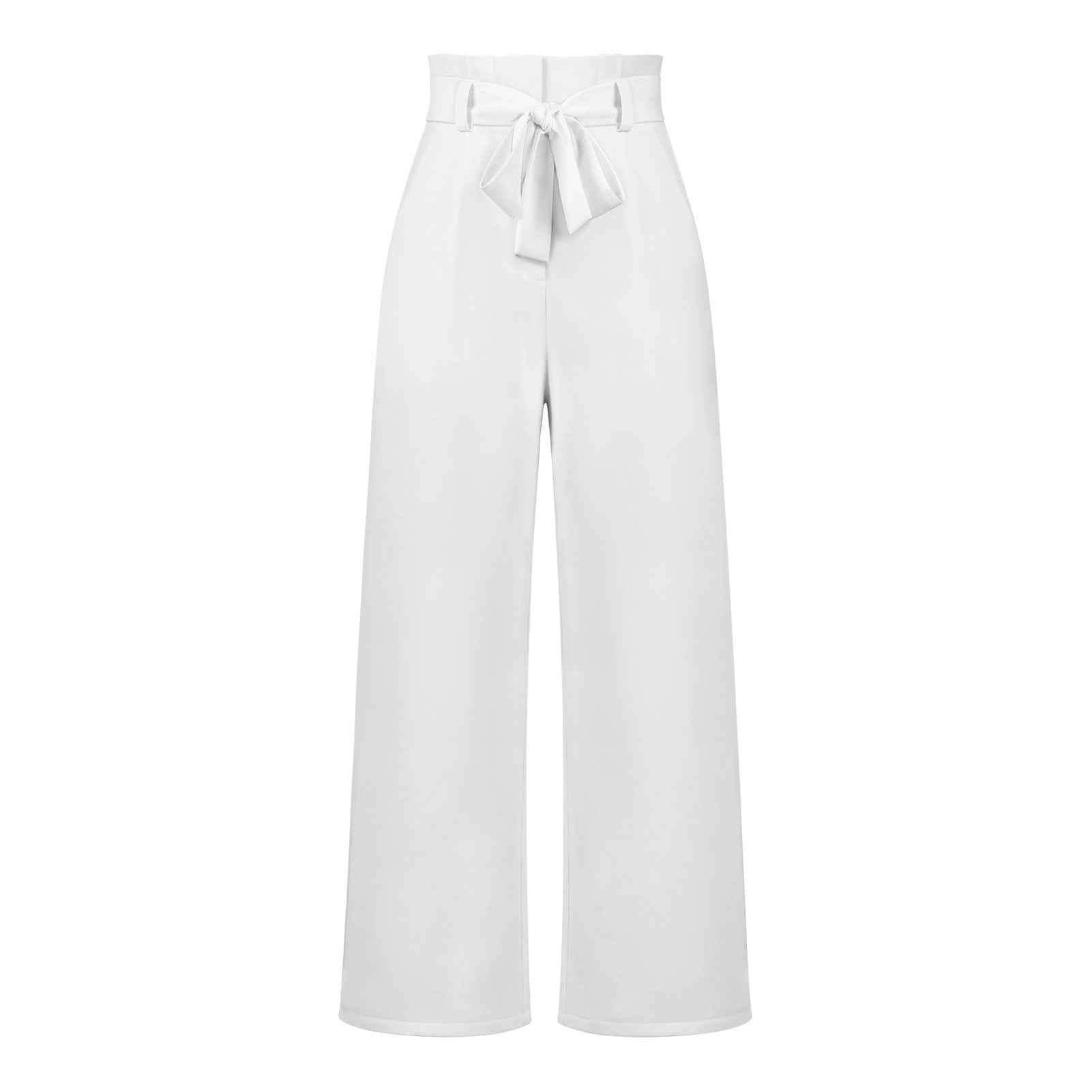 Elegant Office Lady Summer Wide Legs Pants
