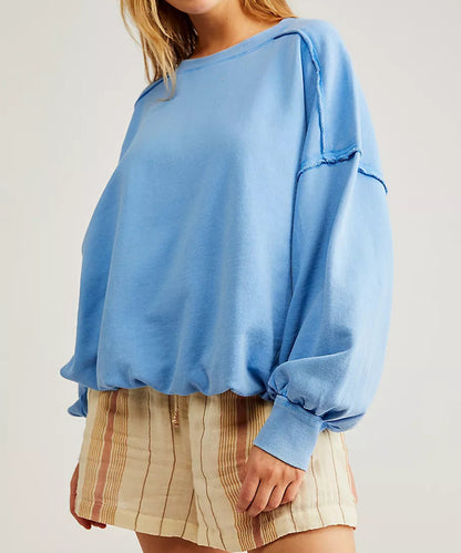 Casual Long Sleeves Pullover Hoodies for Women