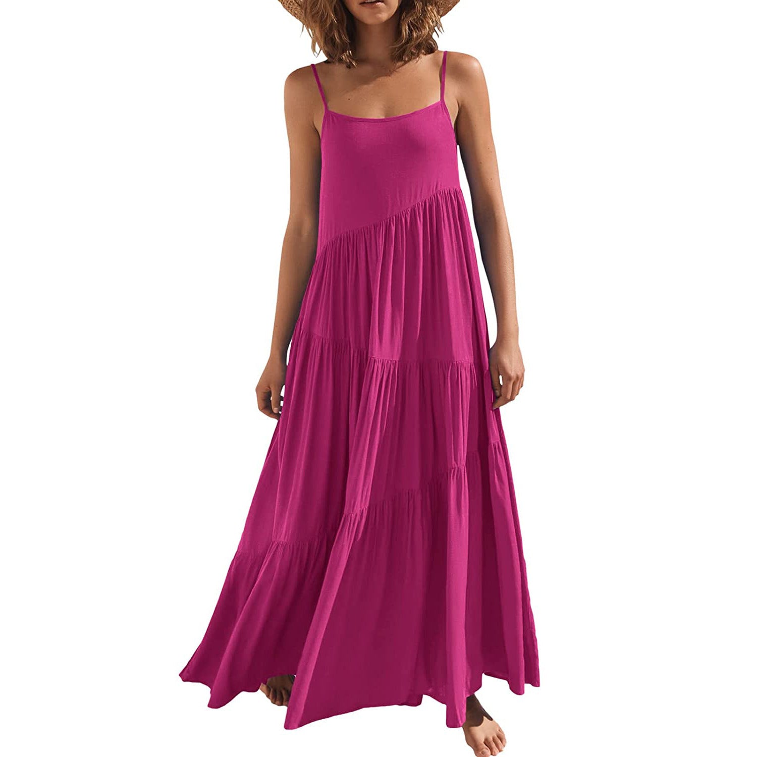 Casual Summer Beach Women Tank Top Dresses