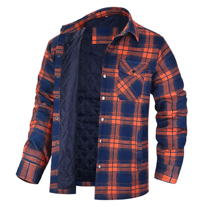 Casual Long Sleeves Thicken Jacket Coats for Men