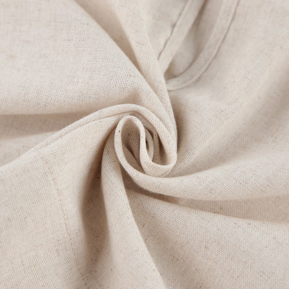 Casual Summer Cotton Linen Sleeveless Tops & Cropped Pants Suits