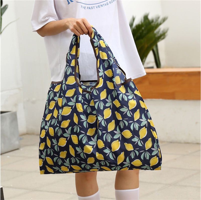 Large Capacity Foldable Reusable Waterproof Shopping Bag